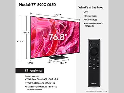 SAMSUNG Smart TV Class Crystal UHD 4K CU8000 Series PurColor, Object  Tracking Sound Lite, Q-Symphony, Motion Xcelerator, Ultra Slim, Control  Remoto