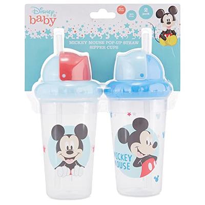 Cudlie Disney Baby Boy 2 Pack 10 Oz Hard Spout Sippy Cup for