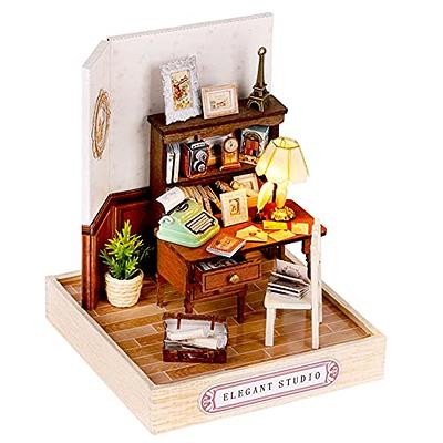 DIY Dollhouse Kit UniHobby Wooden DIY Miniature Dollhouse Toy Gift