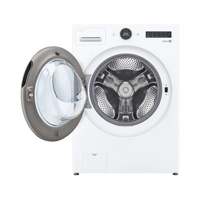 LG 4-cu ft High Efficiency Stackable Front-Load Washer (White) ENERGY STAR  at