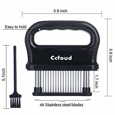 48 Stainless Steel Sharp Needle Blade Cooking Tool Meat Tenderizer