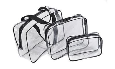 YONBEN Mesh Cosmetic Bag - 3 Size Mesh Makeup Bag Set - Nylon, Waterproof -  Organizing Bags, Purse Organizer Pouches, Mesh Pouches, Travel Organizer  Bags with Zipper - Yahoo Shopping