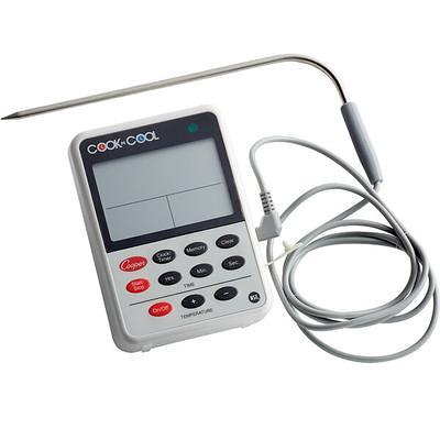 Cooper-Atkins DTT361-01 COOK N COOL 6 Digital Cooking Thermometer and 24  Hour Kitchen Timer with 44 Cord - Yahoo Shopping