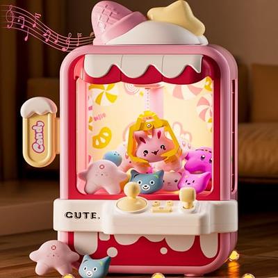 Automatic Doll Machine Toys for Kids Mini Claw Machine Interactive Toys  Birthday Gifts Adjustable Sounds and Music