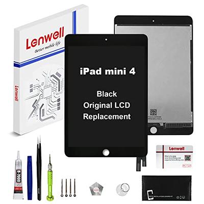 iPad Mini 4 7.9” 2015 True Original OEM Display Digitizer LCD Screen  Replacement Touch Assembly A1538 A1550 Premium Repair Kit (Black) - Yahoo  Shopping
