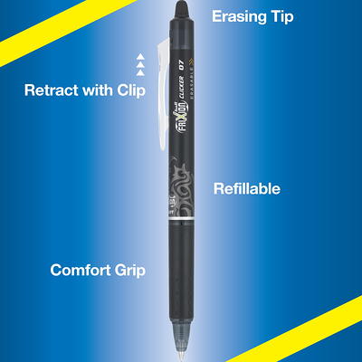 Pilot FriXion ColorSticks Erasable Gel Ink Pens, Assorted, 0.7 mm, 10-Pack