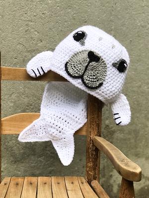 Baby Seal Hat, Crochet Beanie, Harp Seal, Fish Men, Women, Boys, Girls,  Holiday, Halloween Costume, Christmas Gift, Clothing - Yahoo Shopping