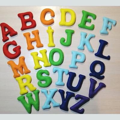 Felt Letters, Felt Alphabet, Preschool Alphabet, Learning Alphabet