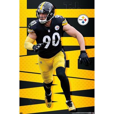 T.j. Watt Pittsburgh Steelers 10.5 x 13 Jersey Number Sublimated Player Plaque