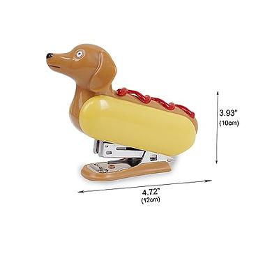 ELIKAI Hot Dog Stapler with 1000 Staples, Funny Stapler for Desk, Cute &  Novelty Stapler, Novelty Gifts, Funny Desk Accessories & Supplies for Work