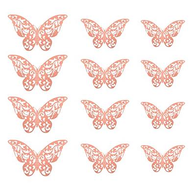 55pcs Butterfly Decor Cake Topper