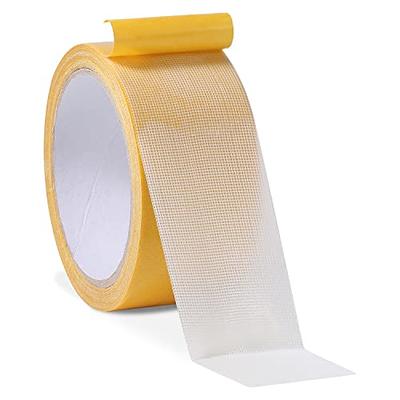 AIEX 0.59inch x 65.6ft (20m) Double Sided Tape, Multifunctional Super  Sticky Clear Carpet Adhesive Strong Wall Mounting Double Sided Tape Heavy  Duty for Home Office School (Yellow) - Yahoo Shopping