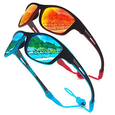 Pro Acme Fashion Wrap Around Sunglasses for Men Women Oval Sports Shades  Outdoor Youth Baseball Glasses UV400
