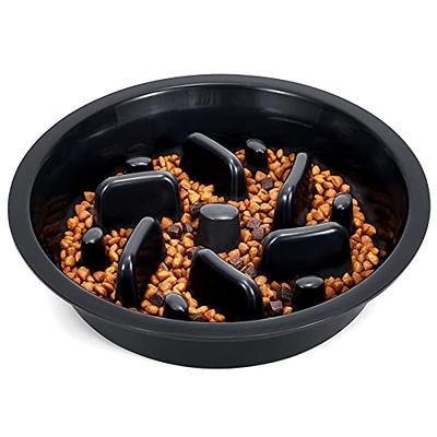 JASGOOD Slow Dog Bowl for Large Dogs,Fun Feeder Dog Bowl,Anti