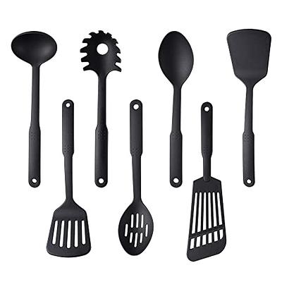 7Pcs Kitchen Utensils Set, Food Grade Silicone Cooking Utensils Set With  Stainless Steel Handle, Non-Stick Heat Resistant Kitchenware Set - Yahoo  Shopping