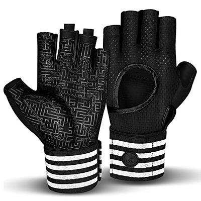 SAWANS Fitness Workout Gloves Gym Weight Lifting Gloves for Men Women  Breathable Gymnasium Wrist Support Padded Deadlifts Exercise Training Pull  Ups