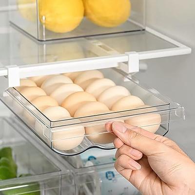 Wooden Egg Holder Countertop Egg Storage Trays Hold Fresh Egg Stackable  Deviled Egg Tray Organizer Rustic Egg Rack Container for Kitchen Counter