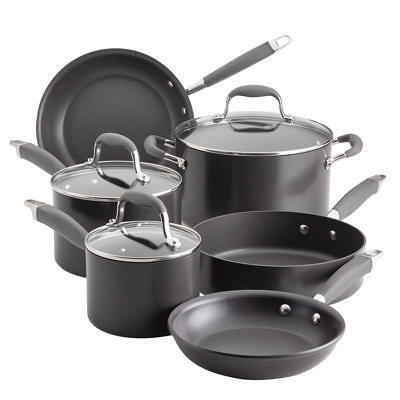 Anolon Advanced Home Hard Anodized Nonstick Cookware Pots and Pans