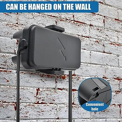 Weatherproof Extension Cord Connection Box - Waterproof Outdoor Cover -  iron forge tools