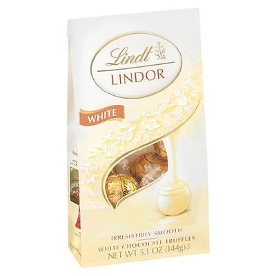 Lindt LINDOR Non-Dairy Oatmilk Dark Chocolate Candy Truffles 5.1 oz Bag