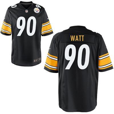 Men's Nike T.J. Watt Black Pittsburgh Steelers Alternate Game Jersey