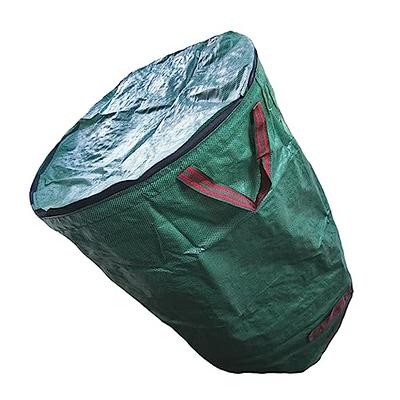 1 Pack, 53 Gallon Reusable Garden Garbage Bag, Gardening Container Green  Leaf Bag Falling Leaves Garbage Bag For Collection Yard Leaves And Debris