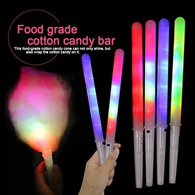 PASUKIT Cotton Candy Cones  8-Pack Cotton Candy Floss Sugar