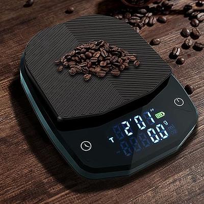 TIMEMORE Black Mirror Nano Coffee Scale, Mini Espresso Scale for Baking  Cooking Flow Measurement, Digital Food Scale Poor Over Hand Drip Scale