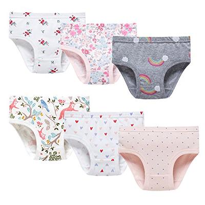 Baby Soft Cotton Panties Little Girls'Briefs Toddler Underwear