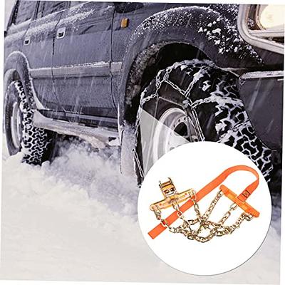 Milisten Tire Chains Anti-slip Car Tire Chain Car Emergency Chain Tire  Wheel Chains Car Anti-skid Chain Auto Tire Traction Chain Vehicle Traction  Chain Universal The Snow Steel - Yahoo Shopping