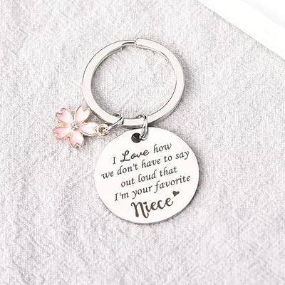 Aunt Niece Gifts Aunt Gifts From Niece Niece Gifts From Aunt Auntie Best  Aunt Ever Gifts Key Chain Birthday Gifts For Aunt Niece Christmas Gifts For  Aunt From Niece Keyring Gift For