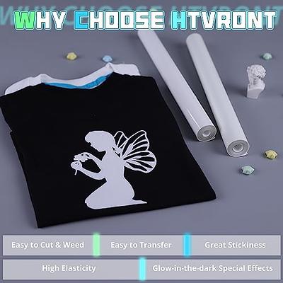 Glow in the Dark Heat Transfer Vinyl for T-Shirt 12x 8ft Roll