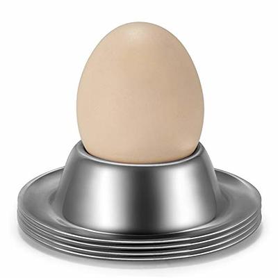 4Pcs Stainless Steel Egg Cups For Soft Boiled Eggs Kitchen Tools