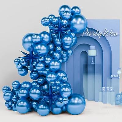 PartyWoo Metallic Blue Balloons, 130 pcs 22 Inch Star Balloons and Metallic  Blue Balloons Different Sizes Pack of 18 Inch 12 Inch 10 Inch 5 Inch for  Balloon Garland Balloon Arch as Party Decorations - Yahoo Shopping