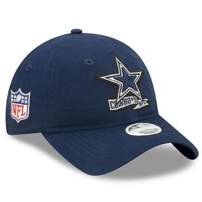 Men's New Era Navy Dallas Cowboys 2020 NFL Summer Sideline Official 39THIRTY Flex Hat