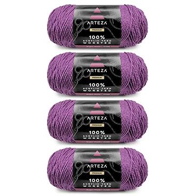 rochet Kit 16x20g 700 Yards of Acrylic Yarn Skeins with 2 Hooks, 2