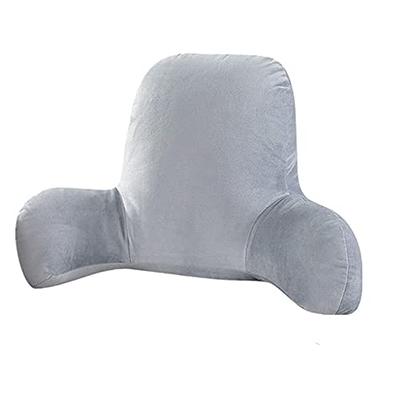 sutailocus Reading Pillow Reading Pillows for Sitting in Bed Adult Backrest  Pillow Contains Neck Roll for Bed, Sofa, Carpet Cushion to Provide Back  Support (Grey, Large) - Yahoo Shopping