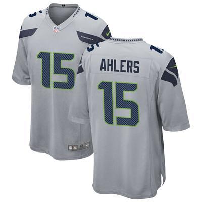 Men's Game Seattle Seahawks NO.15 Holton Ahlers Jersey - White