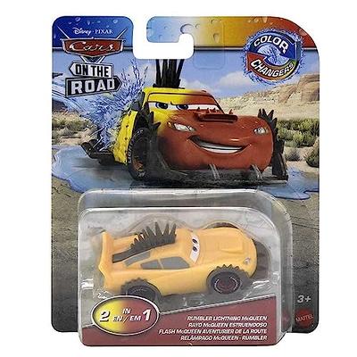 Disney and Pixar Cars Road Rumbler Lightning McQueen Die-Cast Toy Car, 1:55  Scale Collectible 