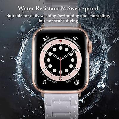  V.R.HOPE Resin Tortoise Stretchy Watch Band Compatible with Apple  Watch Band 38mm 40mm 41mm 42mm 44mm 45mm for Women, Fancy Bracelet Strap  for iWatch Series 9 8 7 6 5 4
