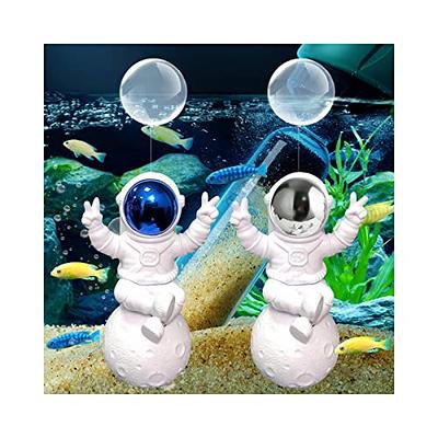 5 Pcs Resin Fish Tank Christmas Decoration Mini Snowman Figurines  Accessories