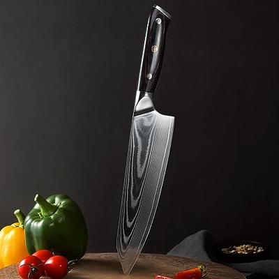  MAD SHARK Ultra Sharp Chef Knife, 8 Inch Professional