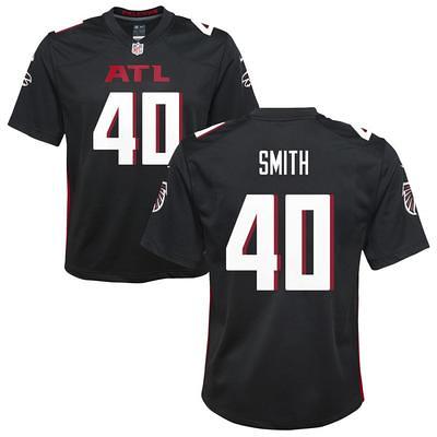 Keith Smith Youth Nike Black Atlanta Falcons Custom Game Jersey Size: Medium