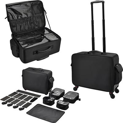 4 in 1 Professional Makeup Trolley Nail Technician Vanity Case Train C –  Big Brothers and Sisters