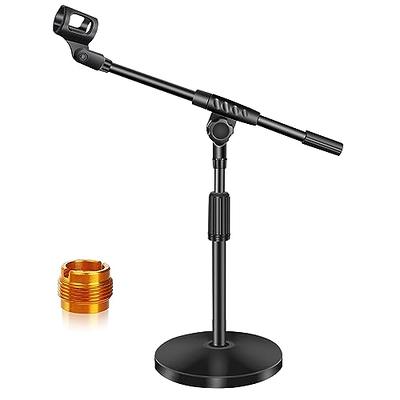 K&M Medium-Height Tripod Mic Stand With Adjustable Boom