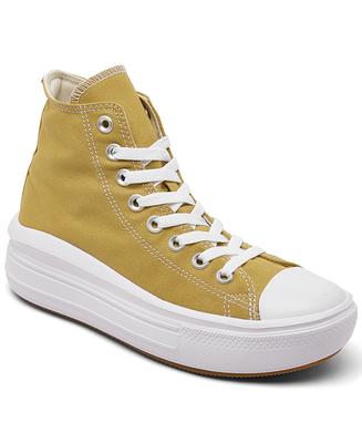 Converse Women\'s Chuck Taylor All Star Move Platform High Top Casual  Sneakers from Finish Line - Dunescape, White - Yahoo Shopping