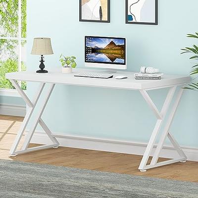 32 inch Small Computer Desk for Small Space, Modern Simple Style Desk for  Living Room/Bedroom/Home Office, Sturdy Student Writing Desk, Gift for Kid