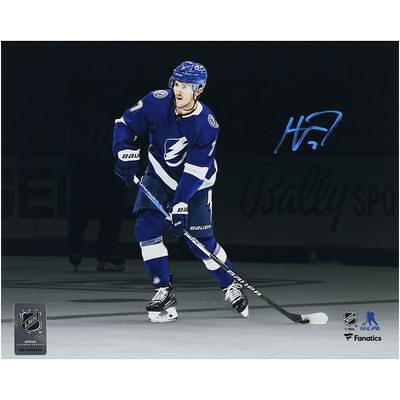 Lids Steven Stamkos Tampa Bay Lightning Fanatics Authentic Unsigned White  Jersey Skating Photograph