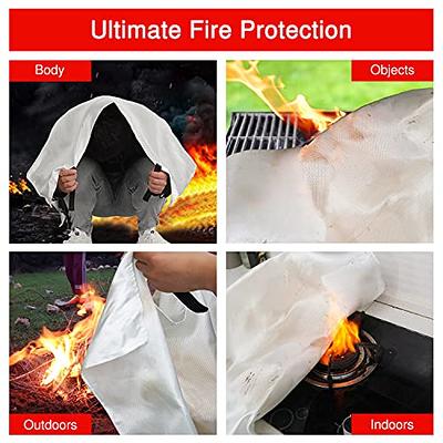 Mart Cobra Emergency Fire Blanket for Home and Kitchen Fire Extinguishers  for The House x4 Fiberglass Fire Blankets Emergency for Home Fireproof  Blanket Fire Retardant Blankets Grease Spray - Yahoo Shopping