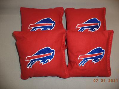 buffalo bills cornhole bags